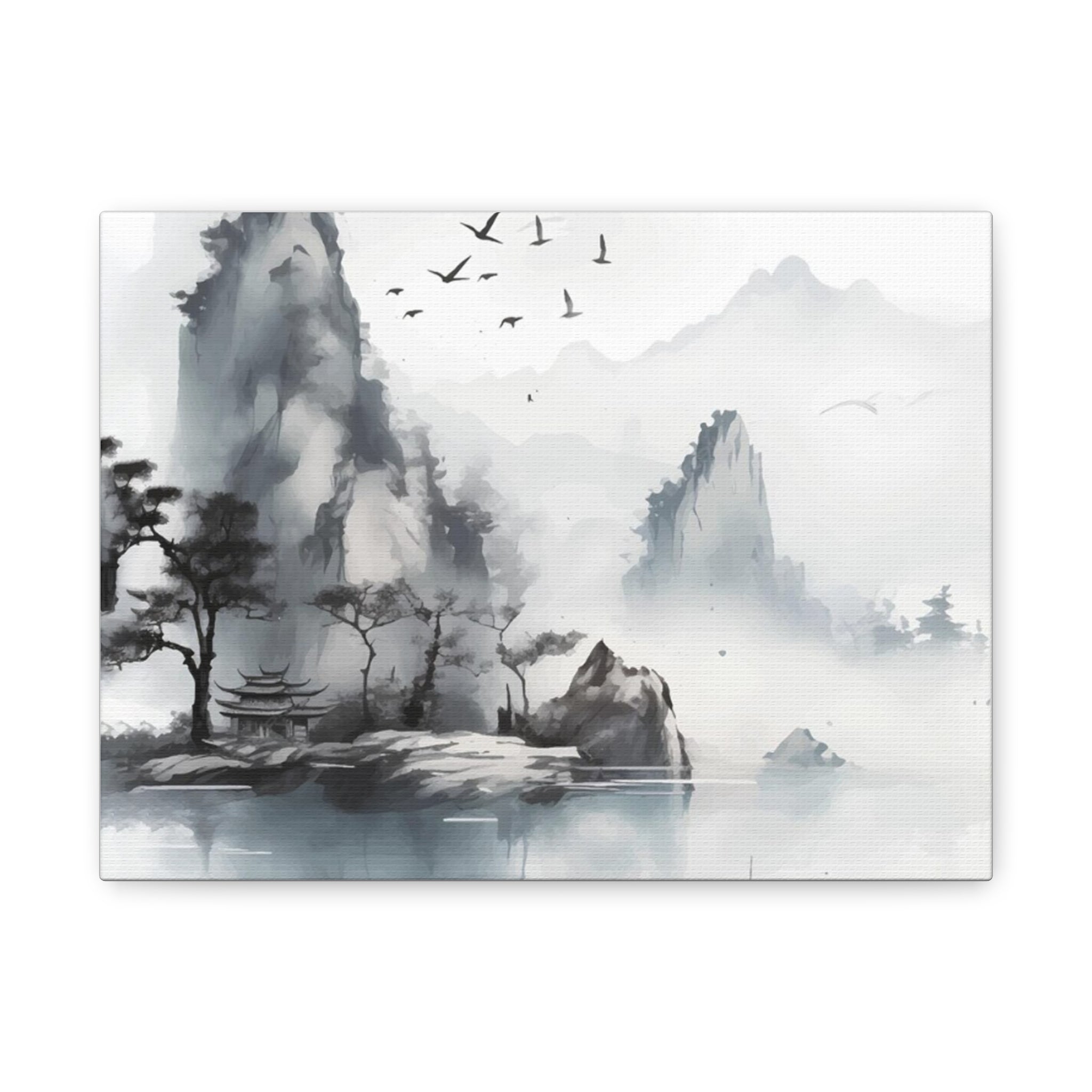 Song Mountain - Matte Canvas, Stretched, 1.25"