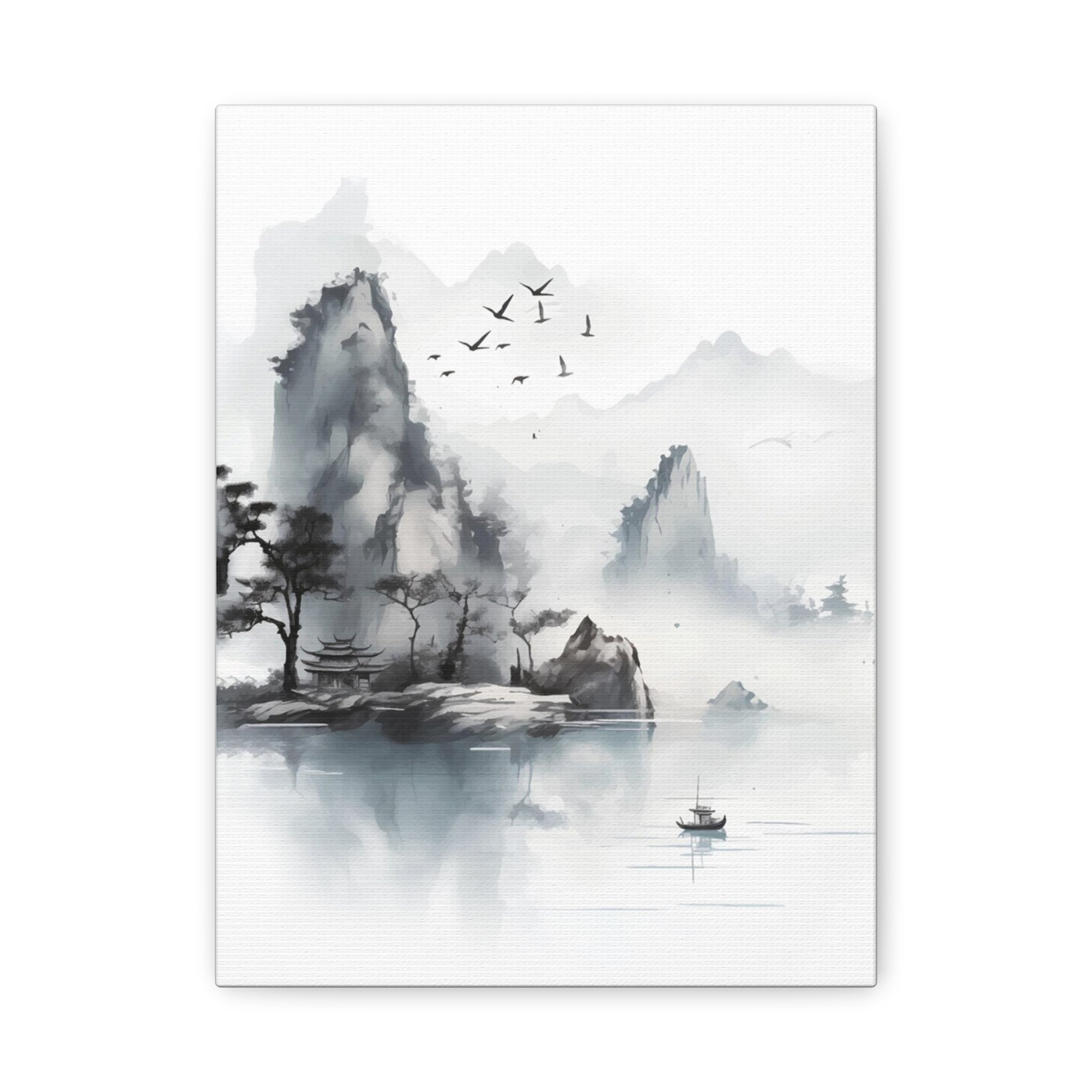 Song Mountain - Matte Canvas, Stretched, 1.25"