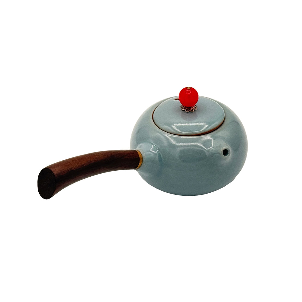 Serenity Crest Celadon Gongfu Teapot
