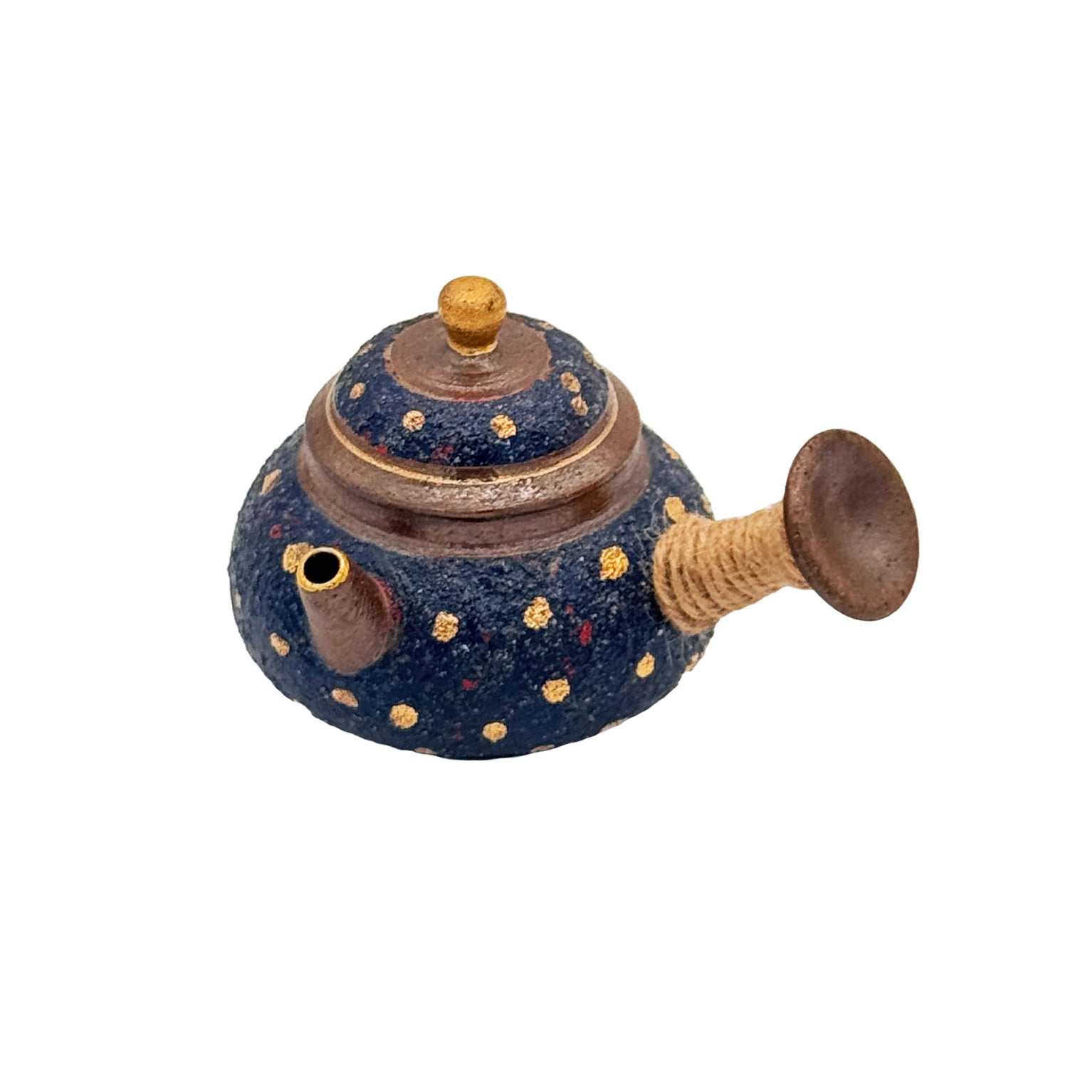 Japanese Starry Night Sand Clay Kyusu