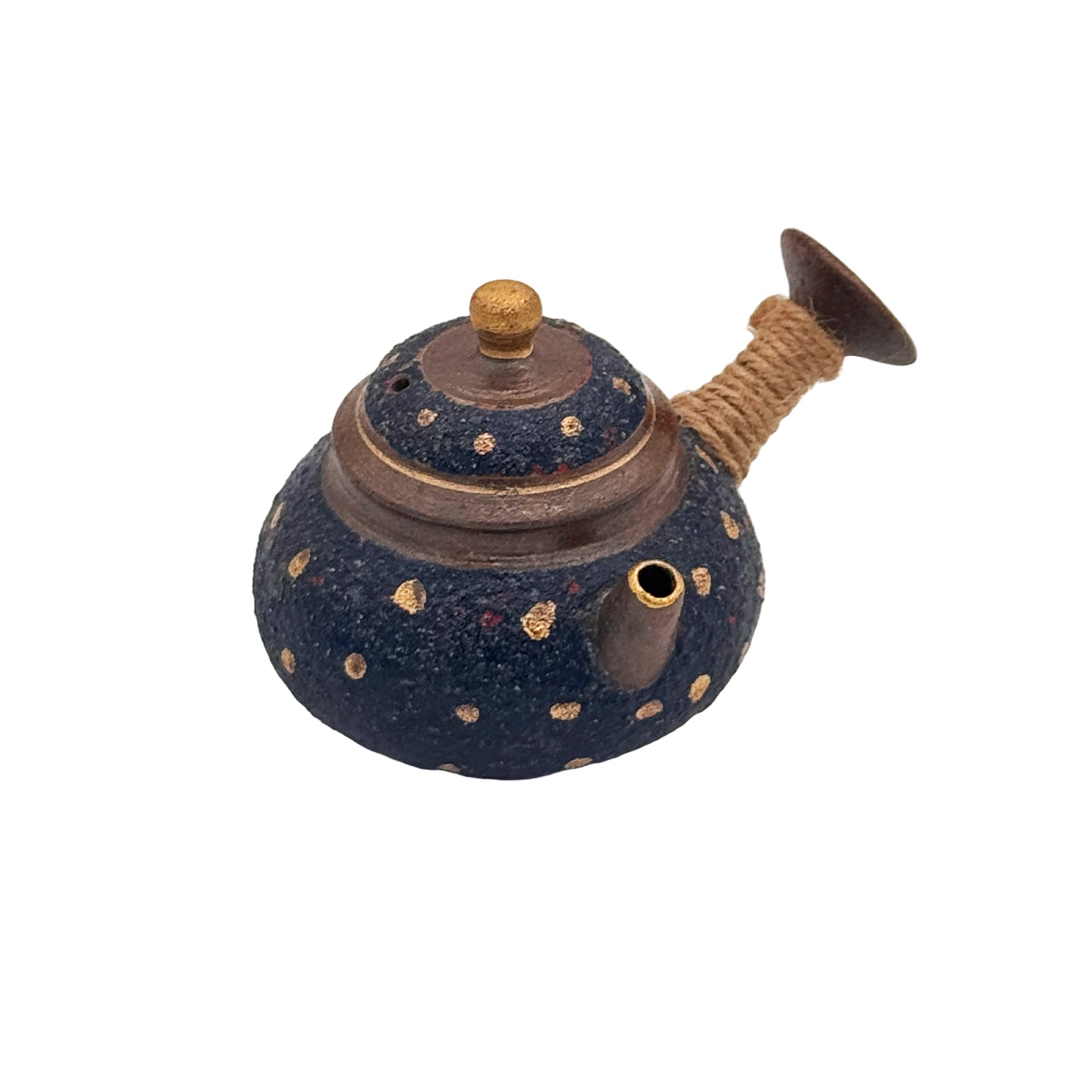 Japanese Starry Night Sand Clay Kyusu