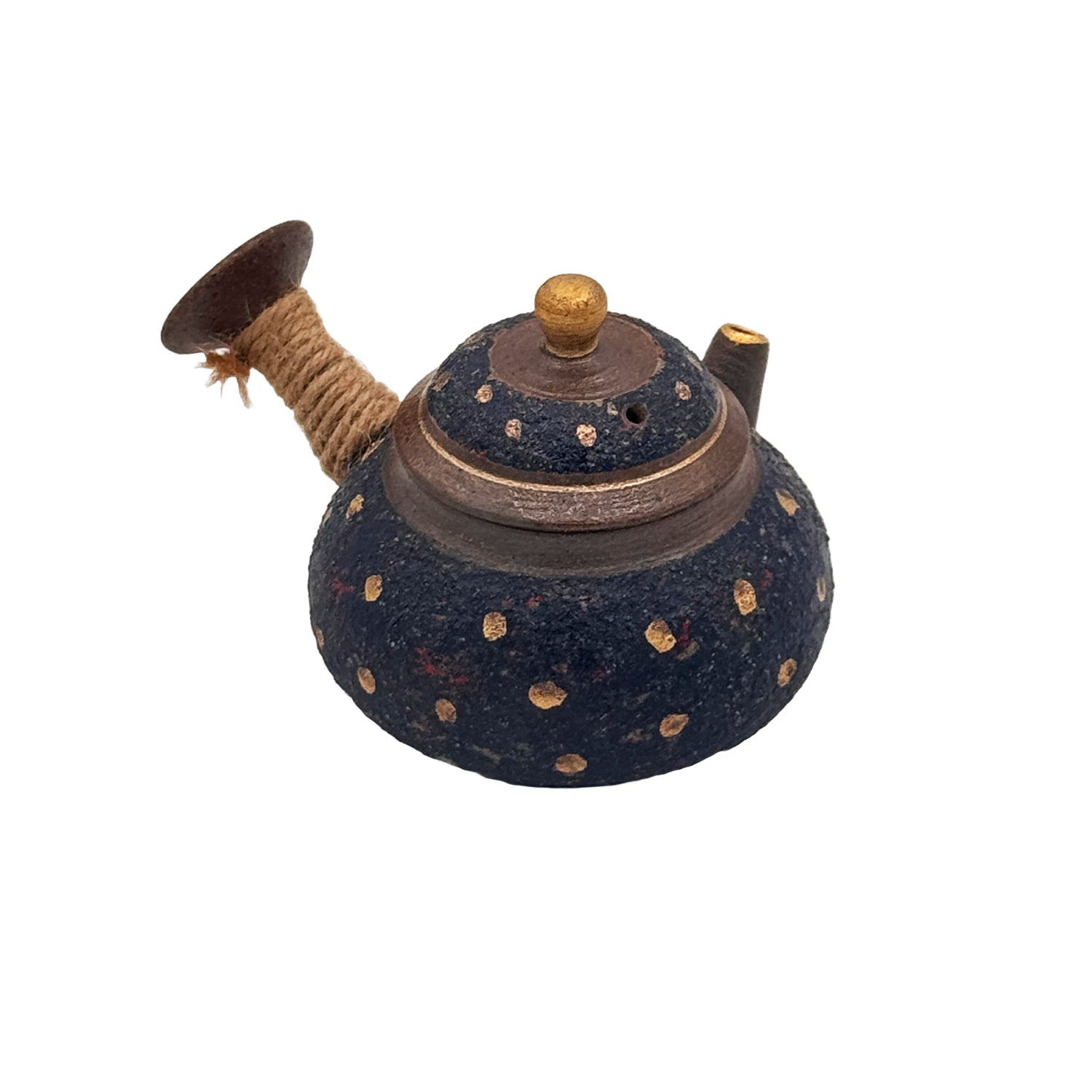 Japanese Starry Night Sand Clay Kyusu